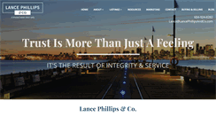 Desktop Screenshot of lancephillips.com